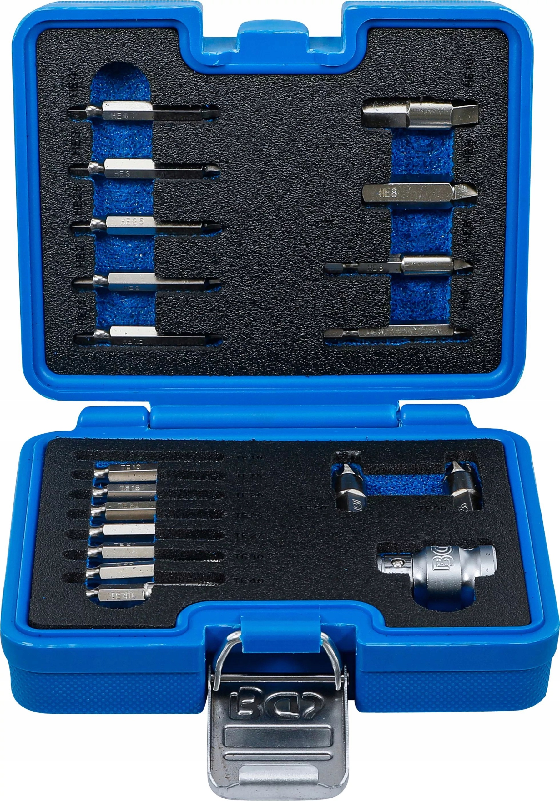 Sada nástrčných šroubováků Imbus a Torx – 19 dílů Bgs