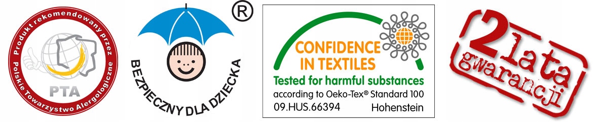 Poduszka Classic COMFORT 70x80 INTER-WIDEX ZAMEK Szerokość 70 cm