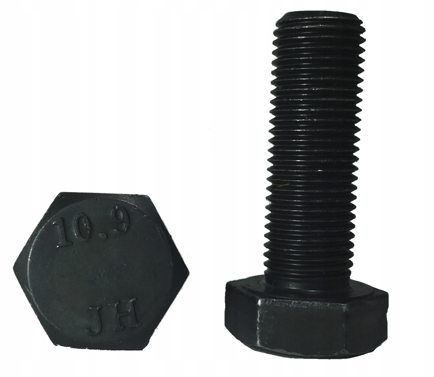 Śruby sześciokątne M24x150 mm kl. 10,9 pełny gwint Surowe Argip 10 szt.