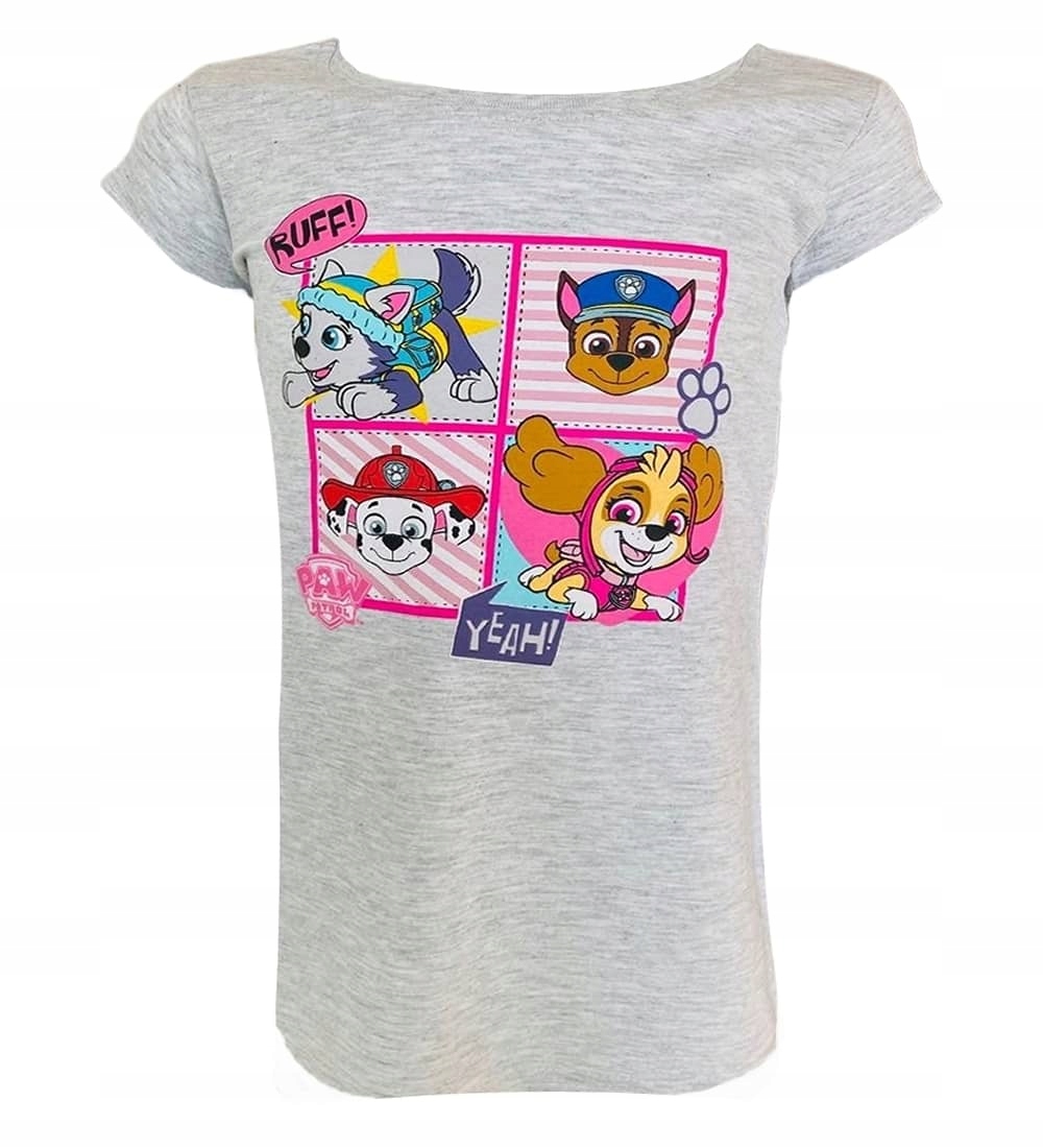 

Koszula ncna Psi Patrol krótki rękaw piżama 110