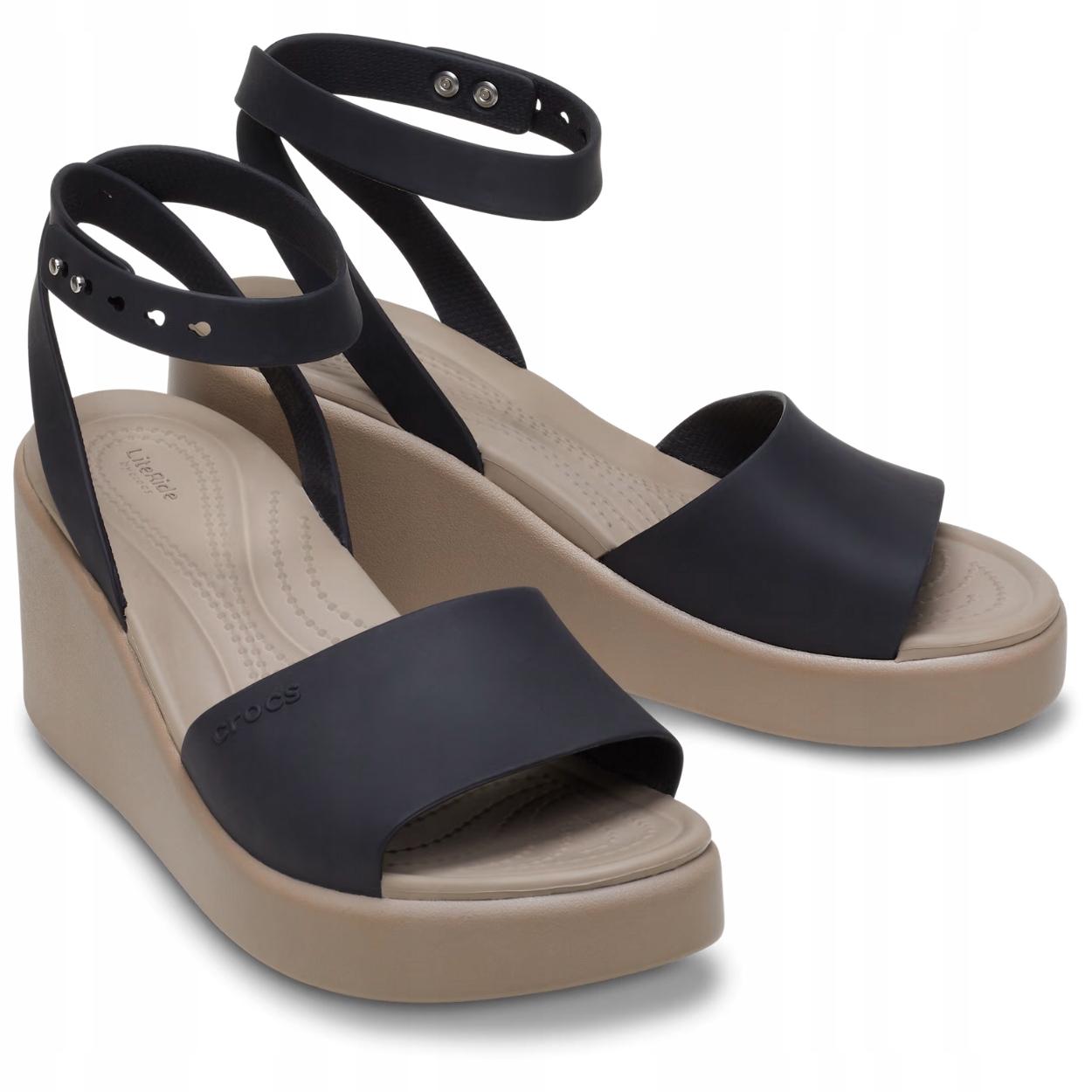 Crocs Ankle Strap Wedge Dámské Sandály Na Platformě Jaro Léto vel.