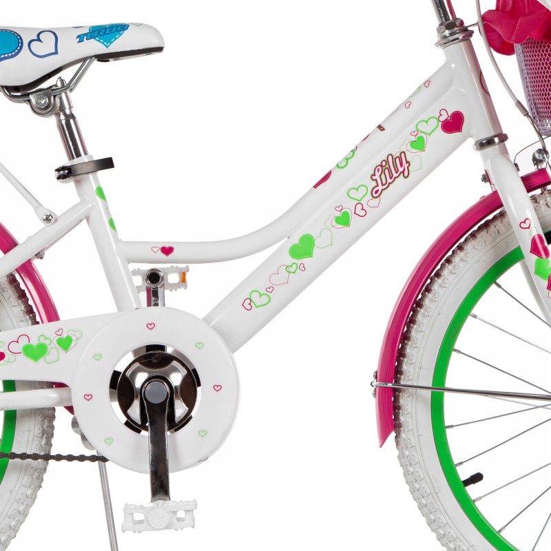 POLSKI ROWER 20 Lily DLA DZIEWCZYNKI 5-8 lat Model Lily