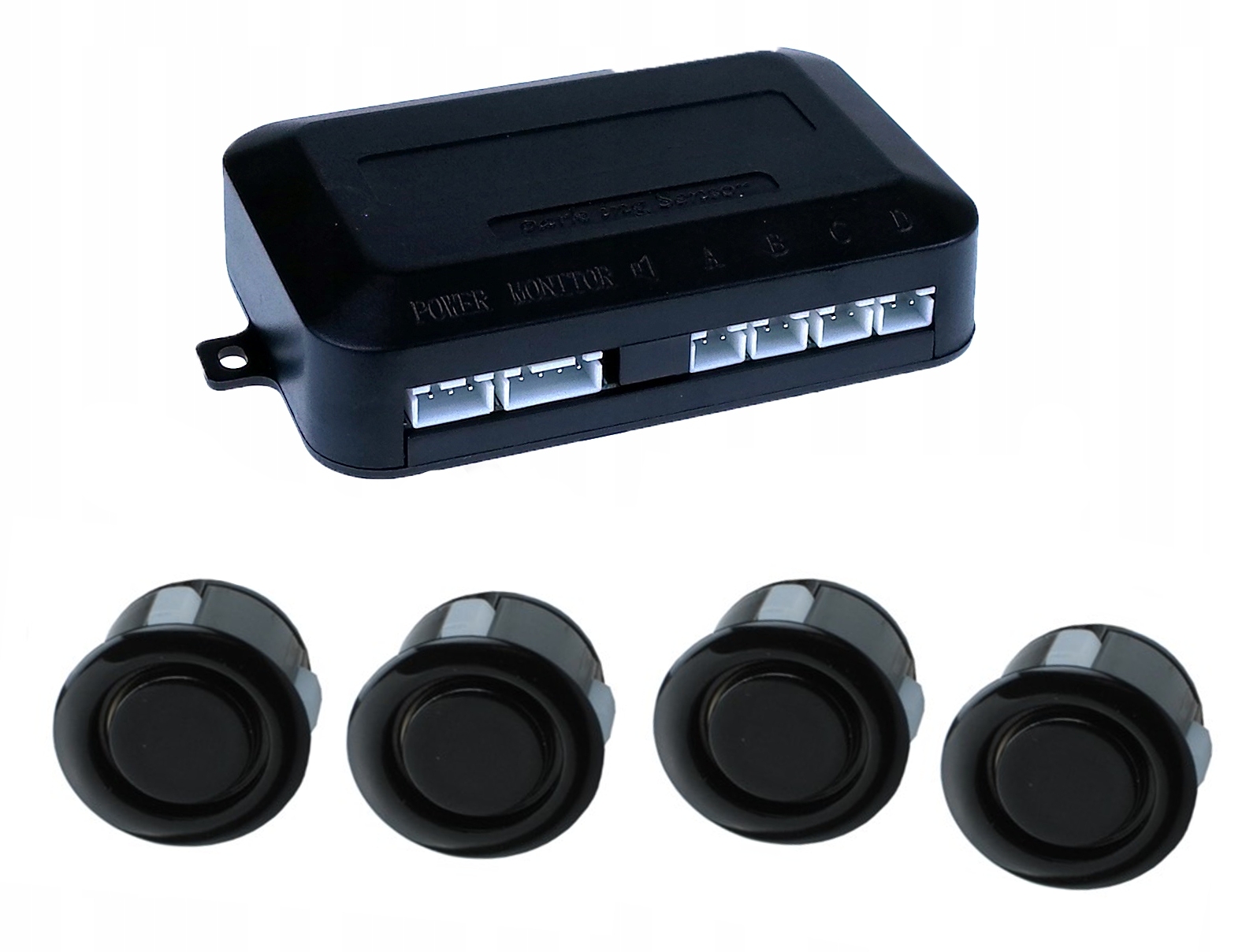 M-Tech ROAD-TEQ Czujniki parkowania 18mm CP17 buzzer czarne Błąd pomiaru +/- 5cm