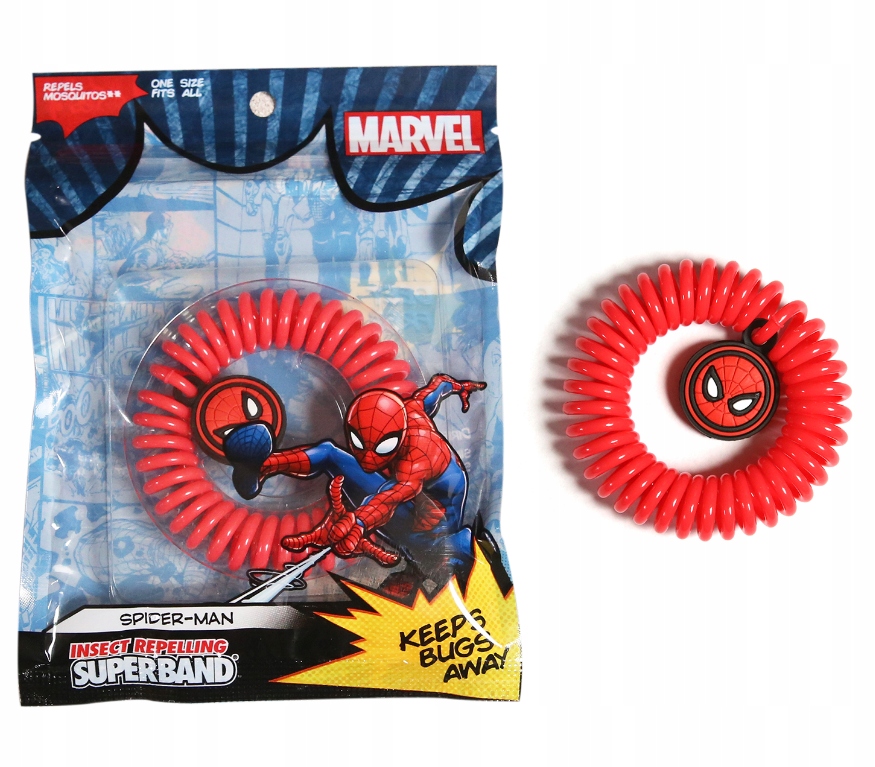 

Opaska Przeciw Owadom Superband Spiderman Marvel