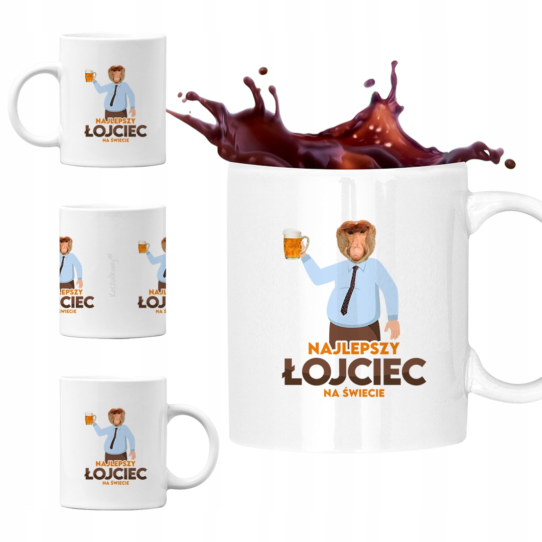 

Kubek Dla Taty Nosacz Łojciec Dzień Ojca