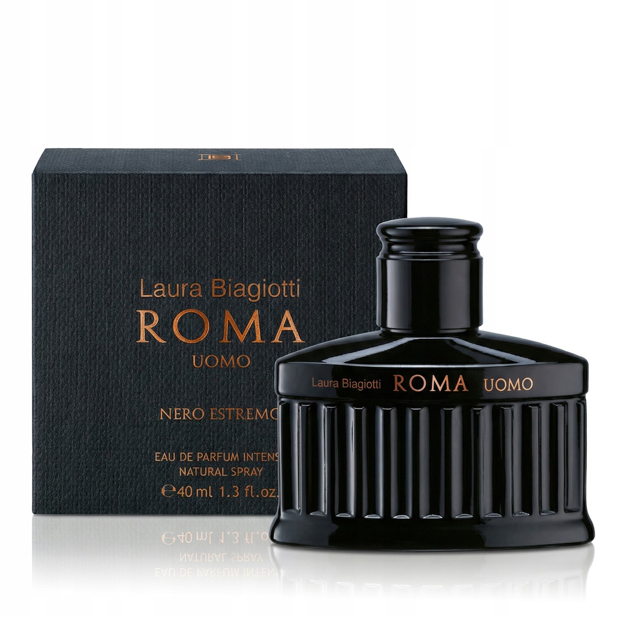 Laura Biagiotti Roma Uomo Nero Estremo Edp Intense 40 ml M