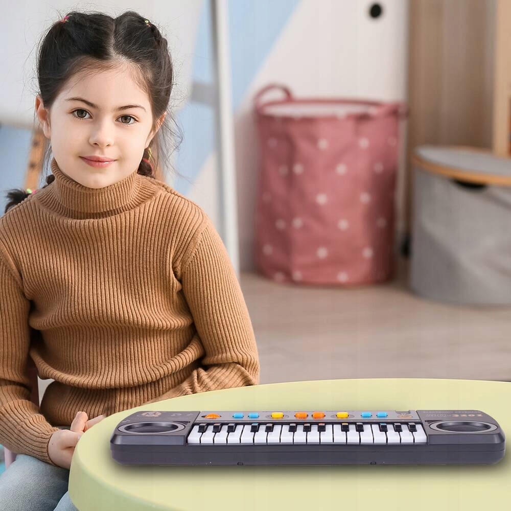 PIANINKO ORGANY DLA DZIECI 31 KLAWISZY + PODSTAWKA MIKROFON Płeć chłopcy dziewczynki