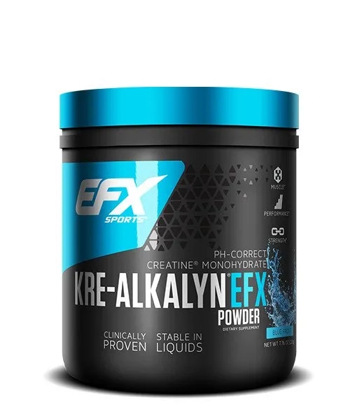 Efx Sports Kreatin Kre-Alkalyn Efx Powder Blue Frost prášek 220 g