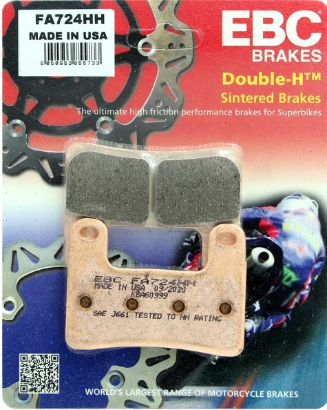 ЄЦБ ГАЛЬМІВНІ КОЛОДКИ FA724HH