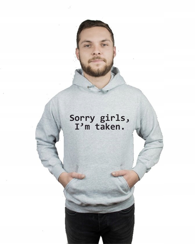 

Bluza kangur męska Sorry Girls, I'M Taken r XXL