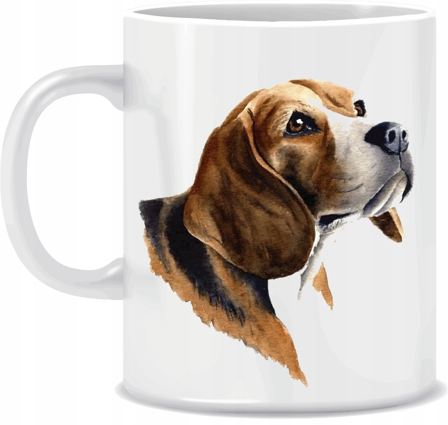 

Kubek z psem Beagle na prezent 330ml + kartonik