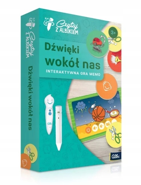 Gra planszowa Memo Dźwięki Wokół Nas Albi