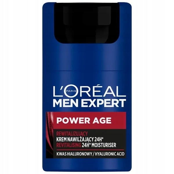 L'Oreal Men Expert Power Age, revitalizační hydratační krém 24H, 50 ml
