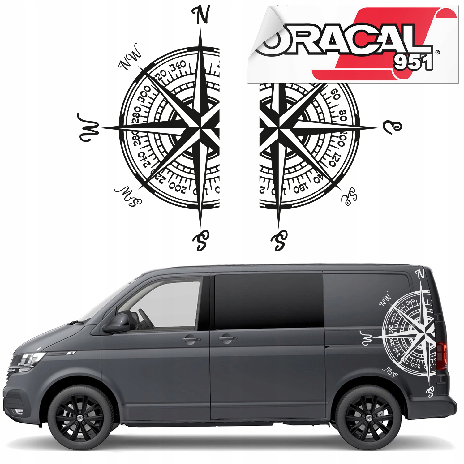 Наклейки на сторону автомобіля кемпінг ТОП 63X110 951