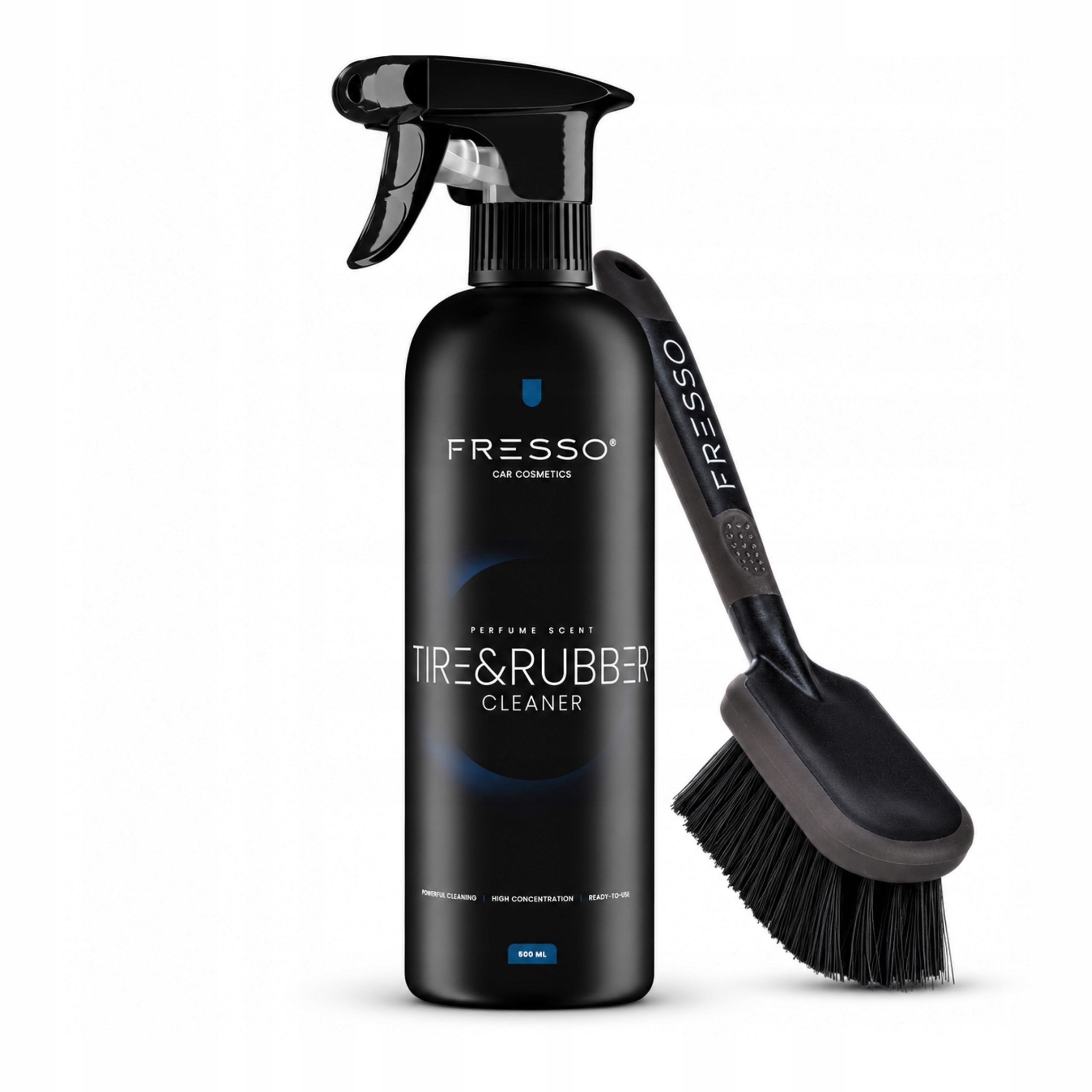 Fresso Tire Brush zestaw do czyszczenia opon i elementów gumowych