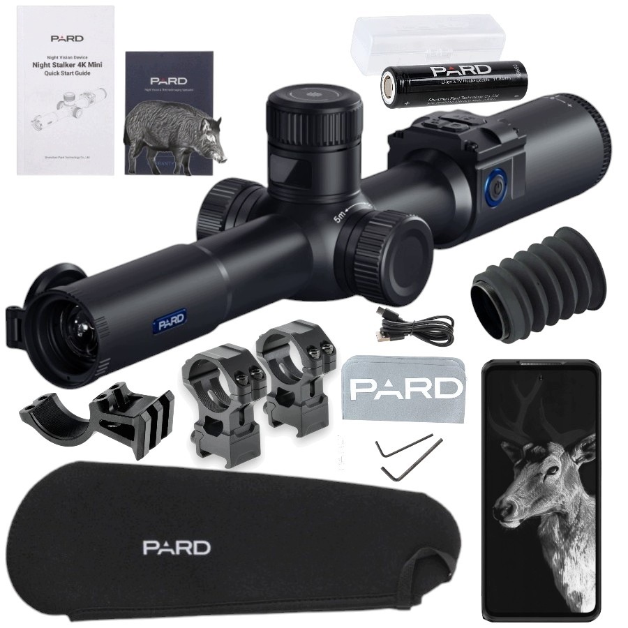 Termovizní zaměřovač Pard Pantera 256 Mini 25 mm LRF/Dálkoměr 1200 m Dst/am