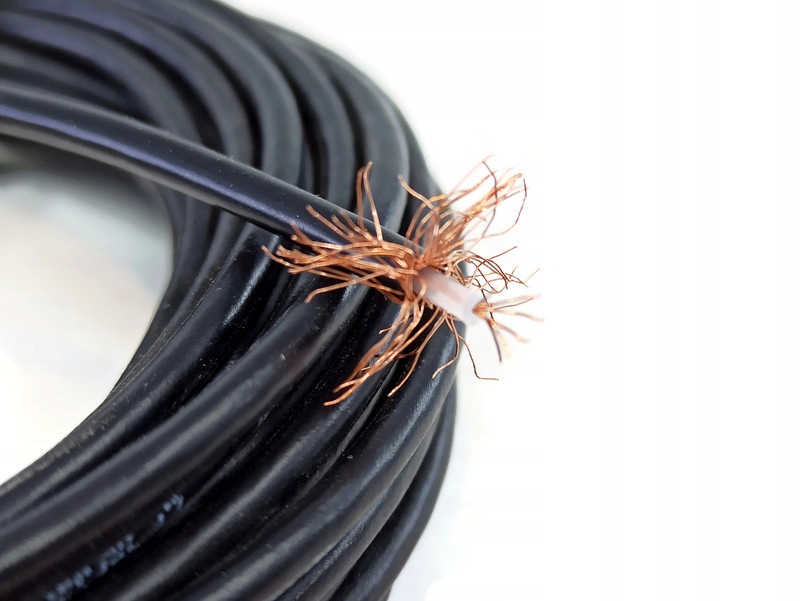 

Kabel do cb radia cienki miedź 3 mm RG174