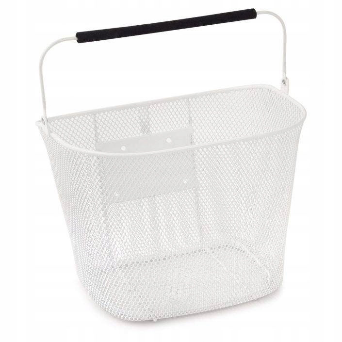 PRZEDNI KOSZ ROWEROWY NA KIEROWNICĘ KROSS DAISY BIAŁY