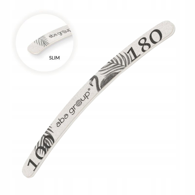 Aba Group Pilnik Slim banan zebra 100/180 Kolor szary