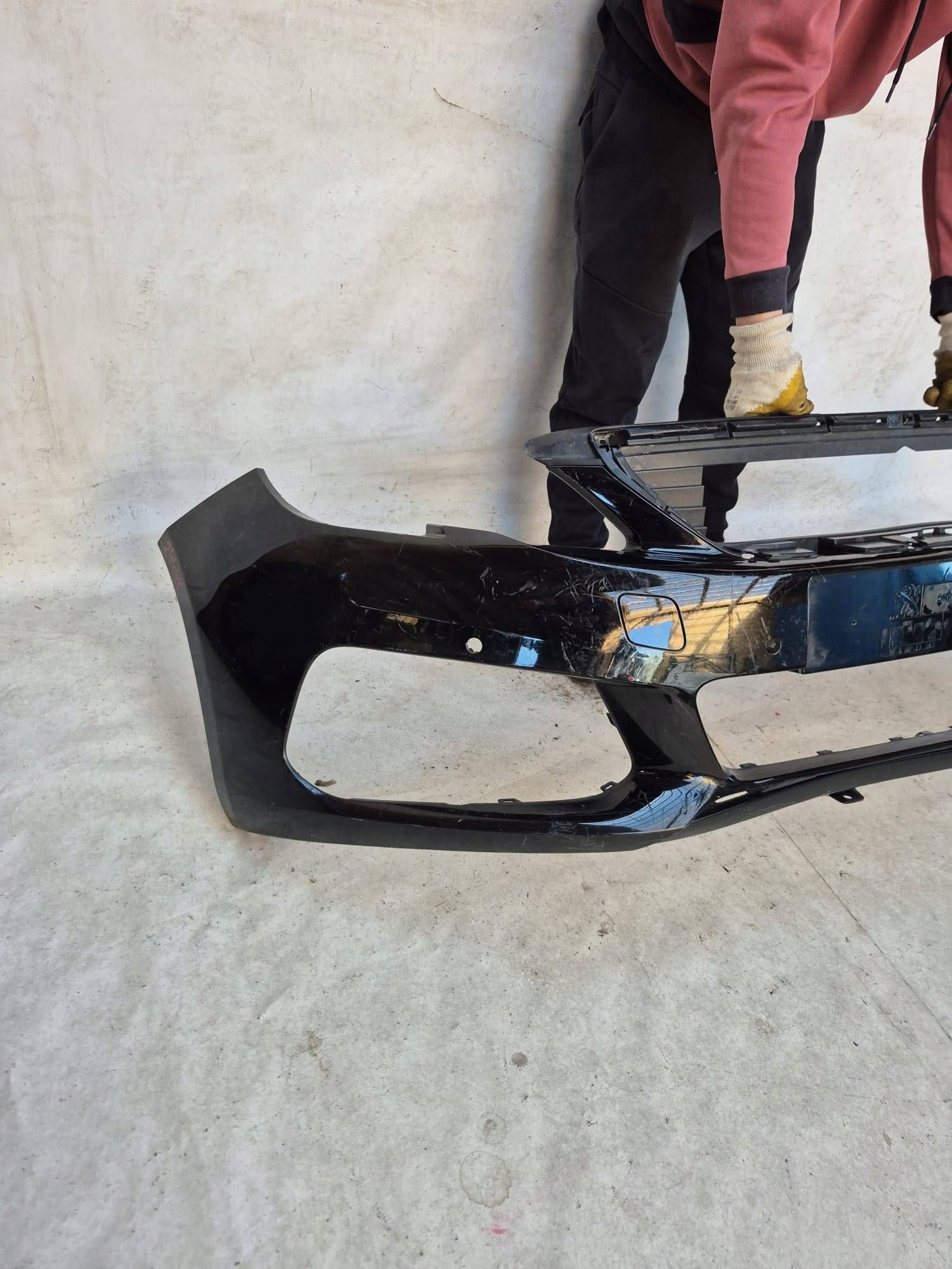 PEUGEOT 308 II T9 LIFT 17- bumper front front PDC AA38247568