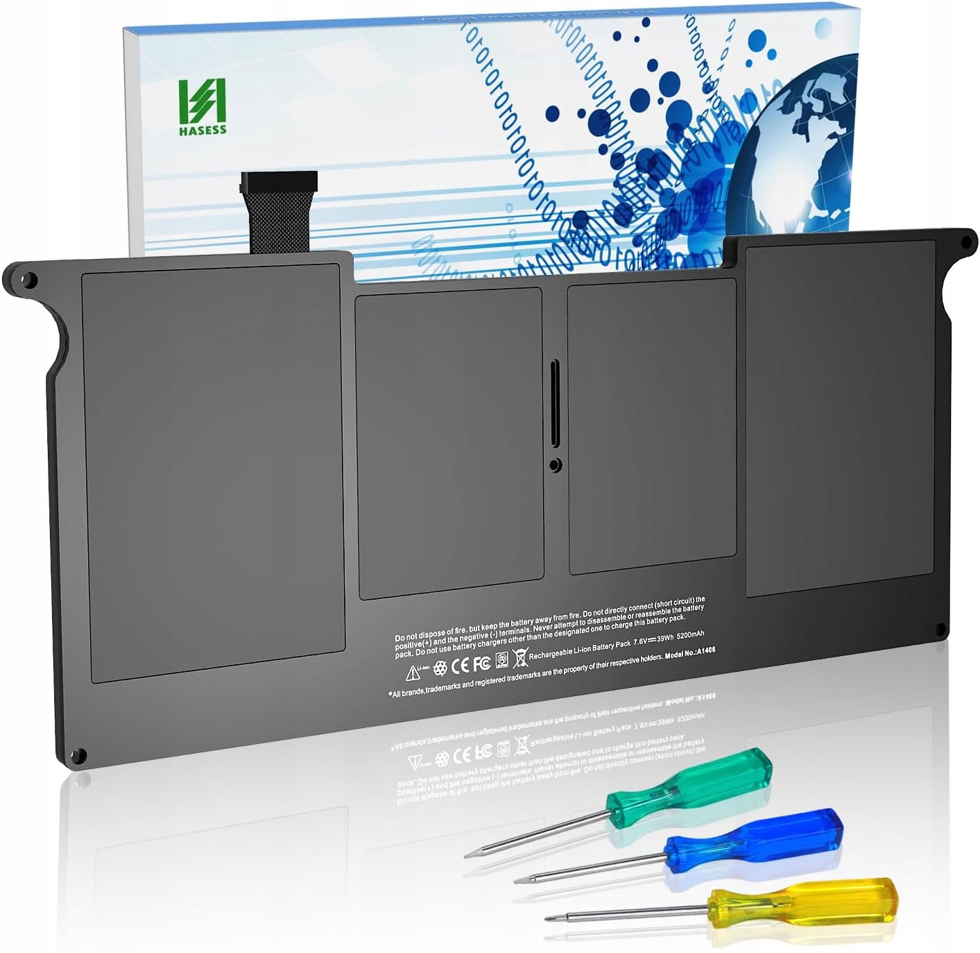 Náhradní Baterie Pro Macbook Air 11" A1370 A1406 A1465 A1495 7,6V 39Wh