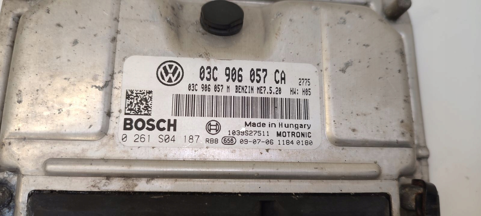 control unit computer of the engine Seat Ibiza 6J 1,6 16V BTS