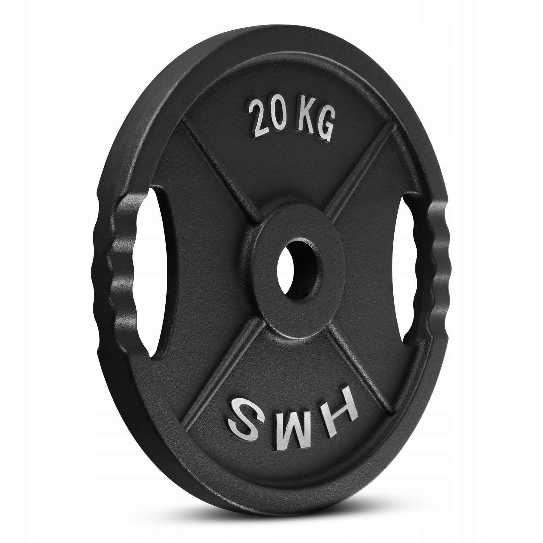 Olympijský litinový talíř závaží pro hmatník 51 mm Činky 20 kg Hms