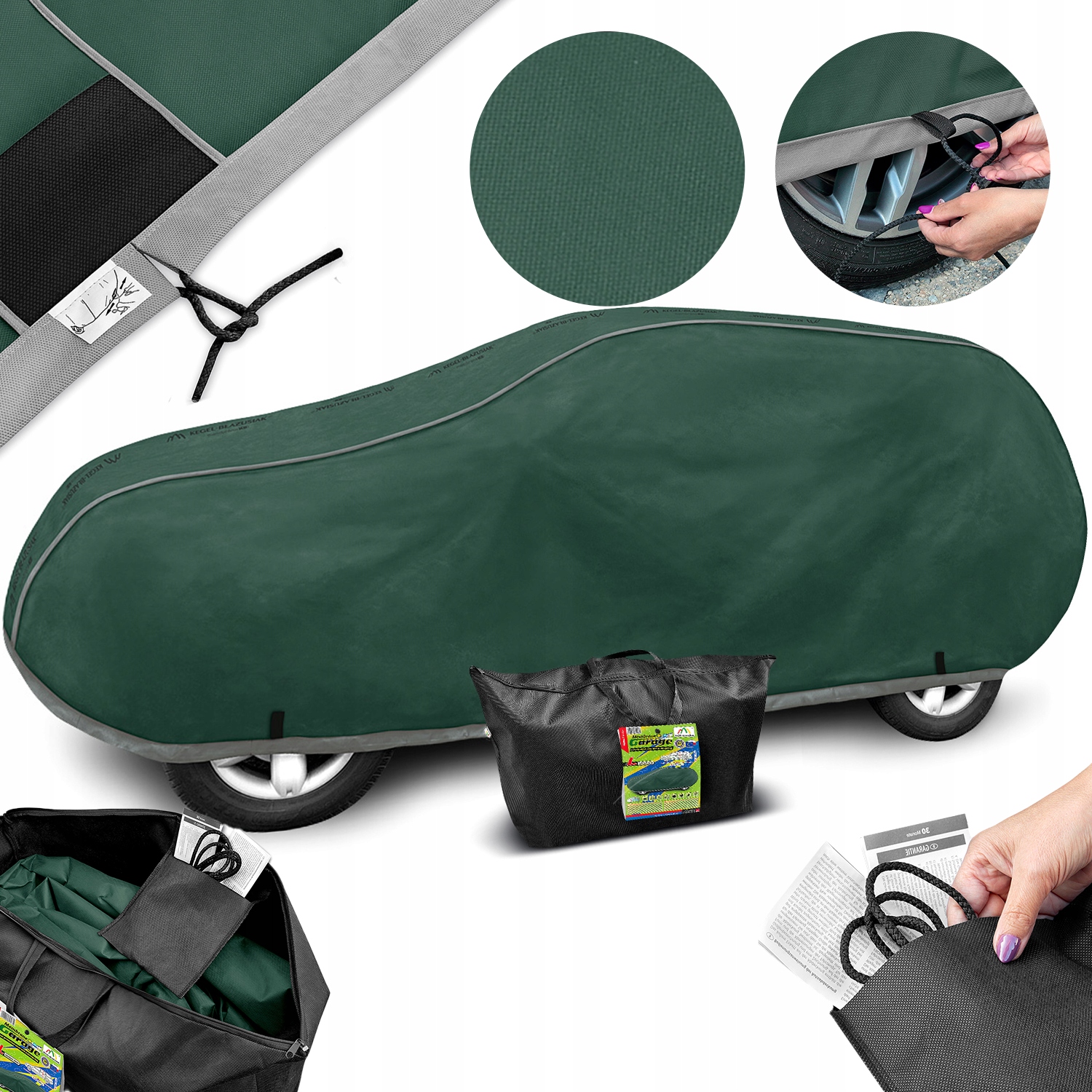Krycí Plachta Automobilová Pouzdro Kegel Membrane Garage Suv Mh 410-430 cm