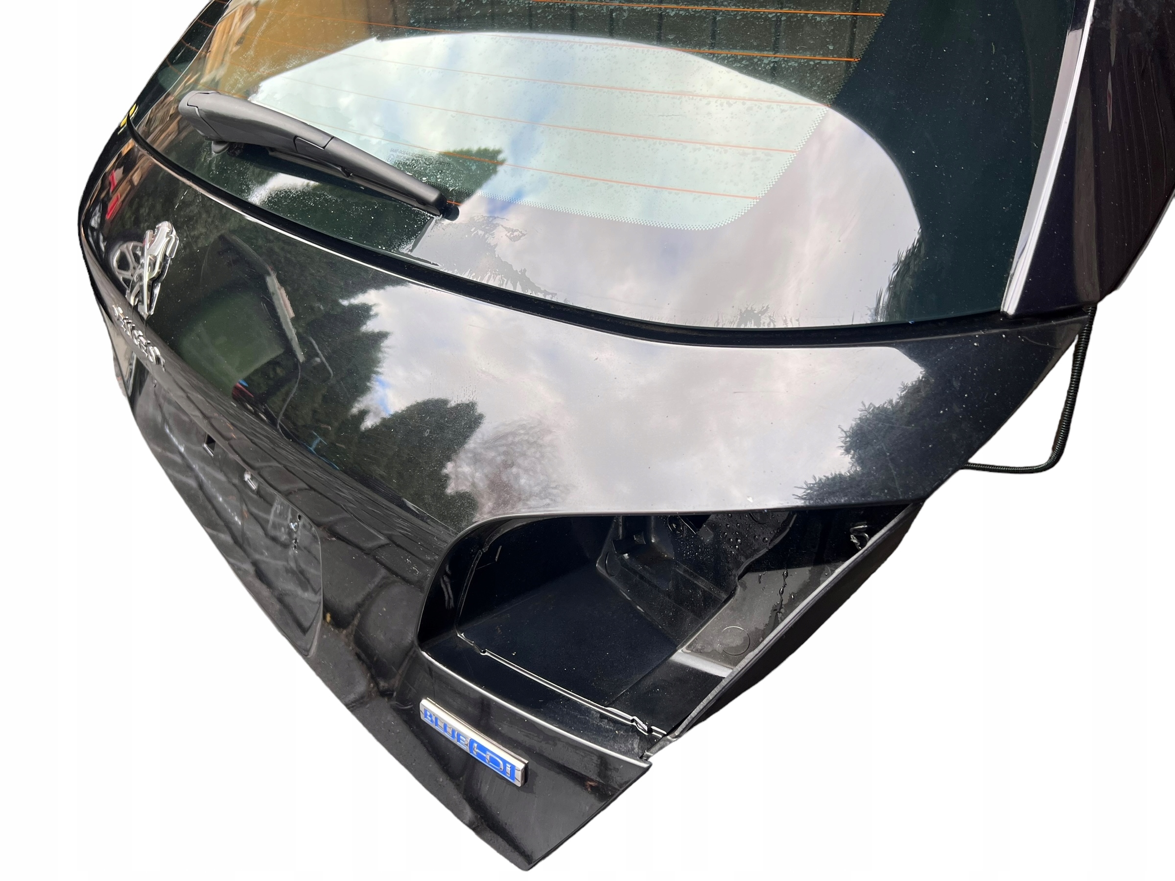 trunk door boot complete black PEUGEOT 308 II T9 HB HATCHBACK