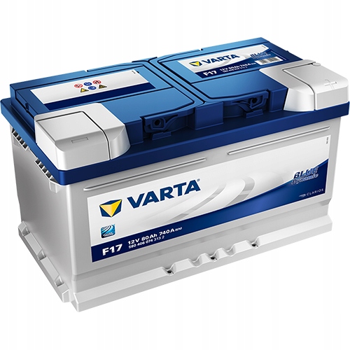 Аккумулятор Varta BLUE DYNAMIC F17 80Ah 740A P+