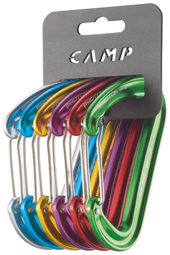 Sada karabinek Camp Photon Wire Rack Pack 6 ks