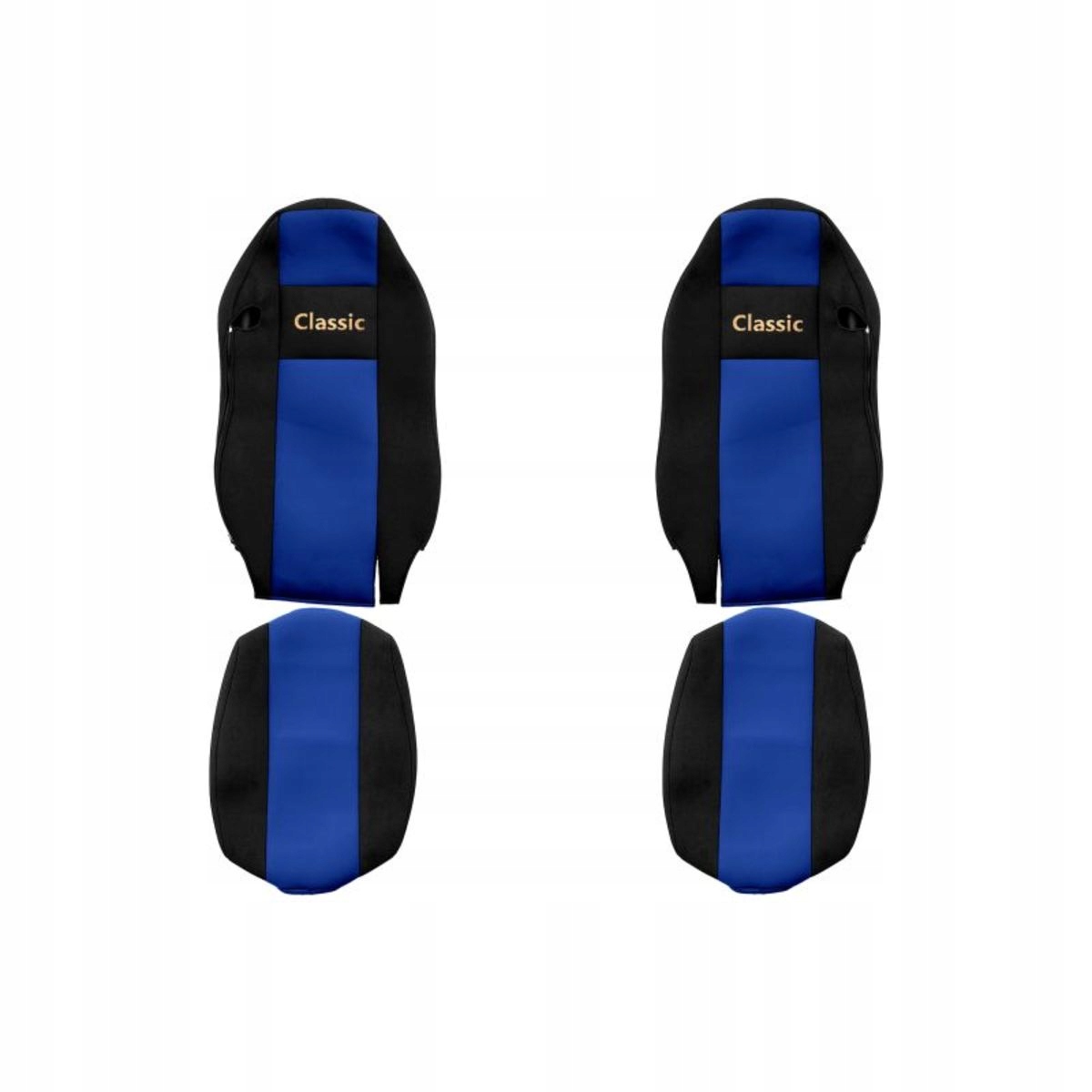 Pokrowce na siedzenia MAN TGX , F-CORE PS28 BLUE