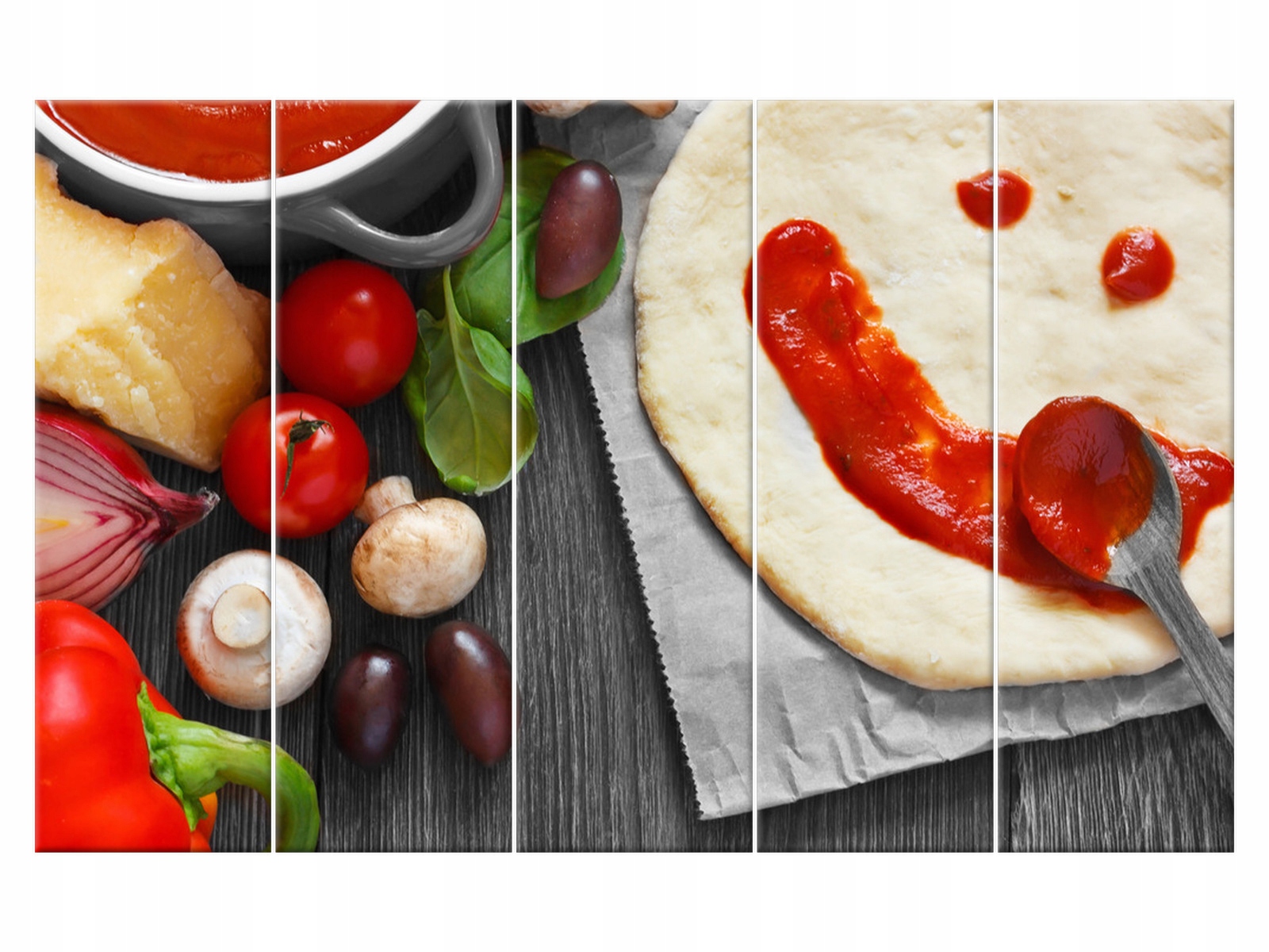 

Obraz do kuchni Smaczna pizza 100x63 warzywa