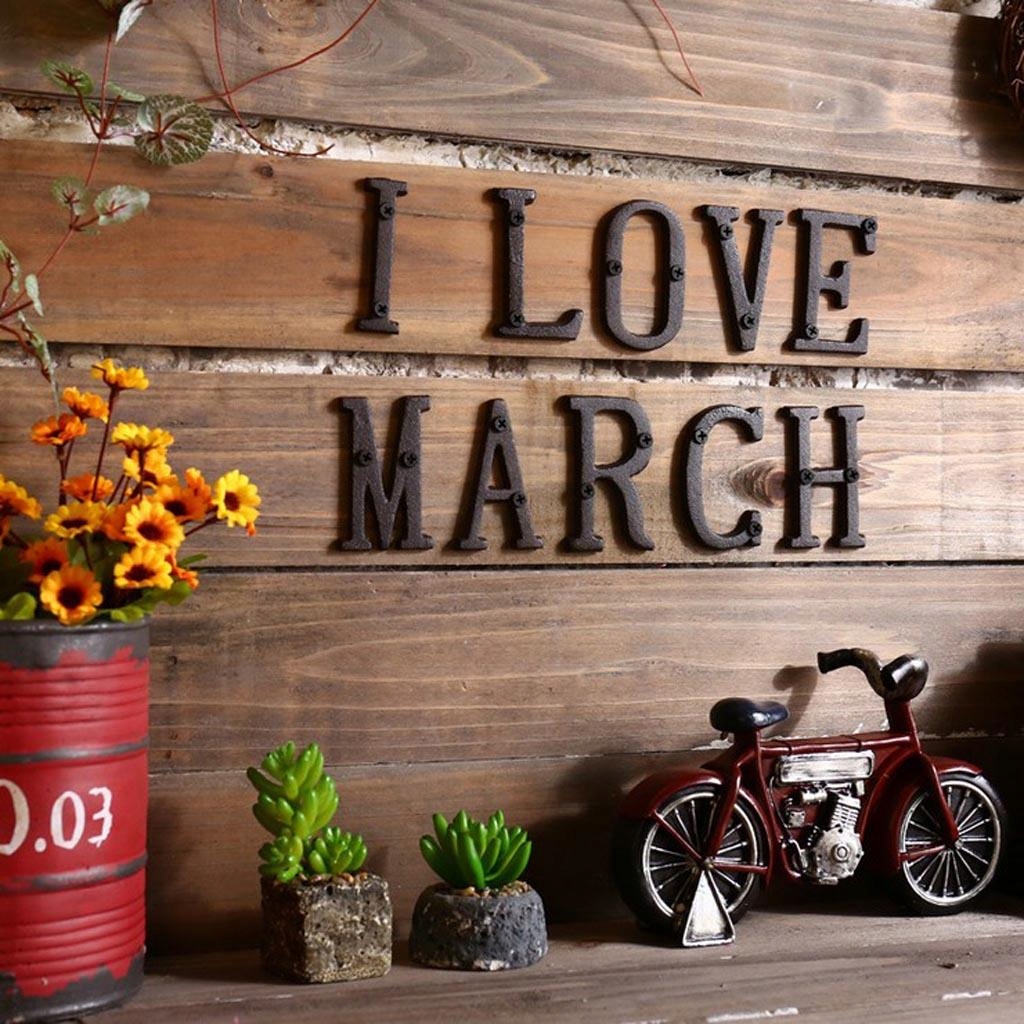 3x Metal Dom Tablica Naklejka Długość 0.1 cm