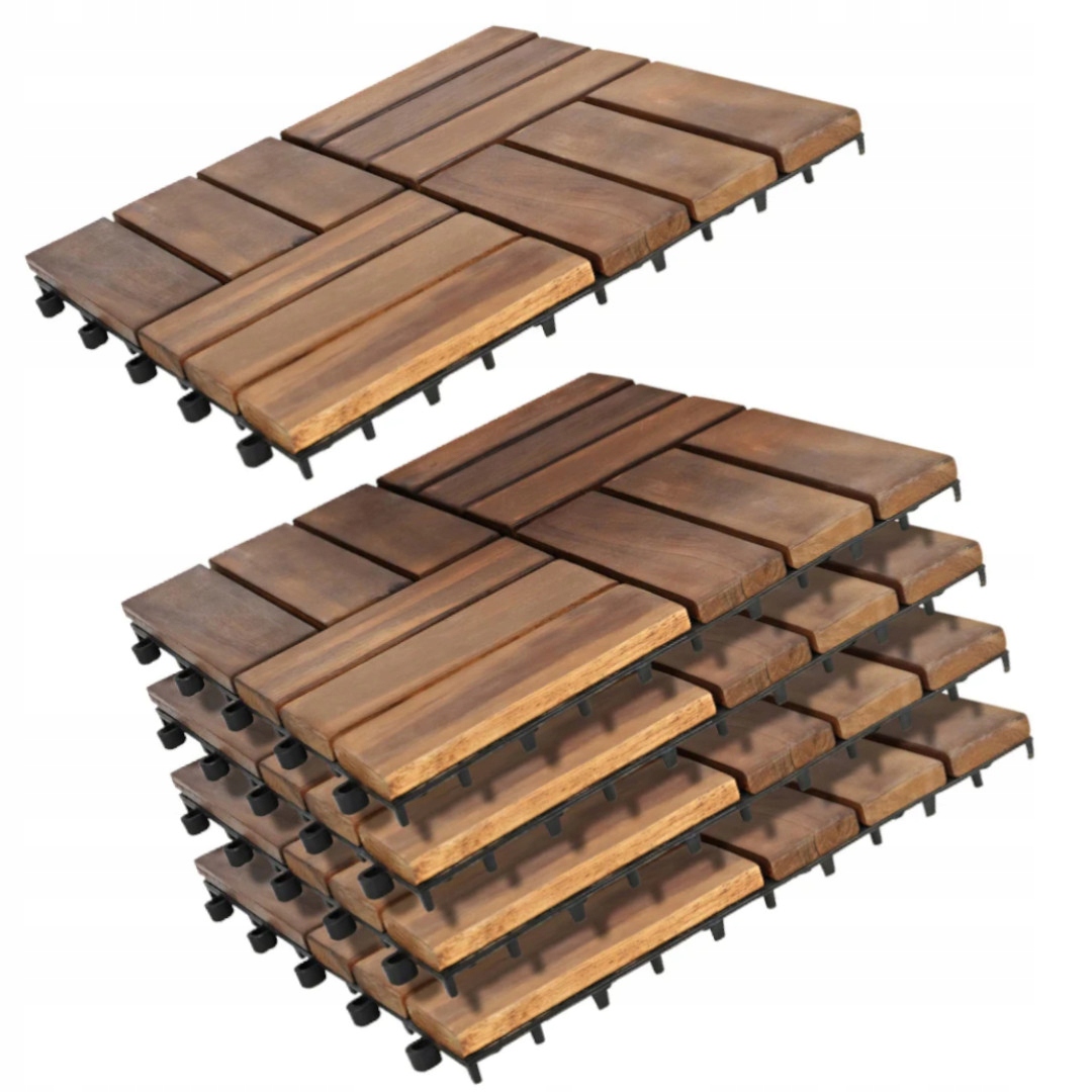 Podest tarasowy 0,3 x 0,3 m odcienie brązu Producent inna