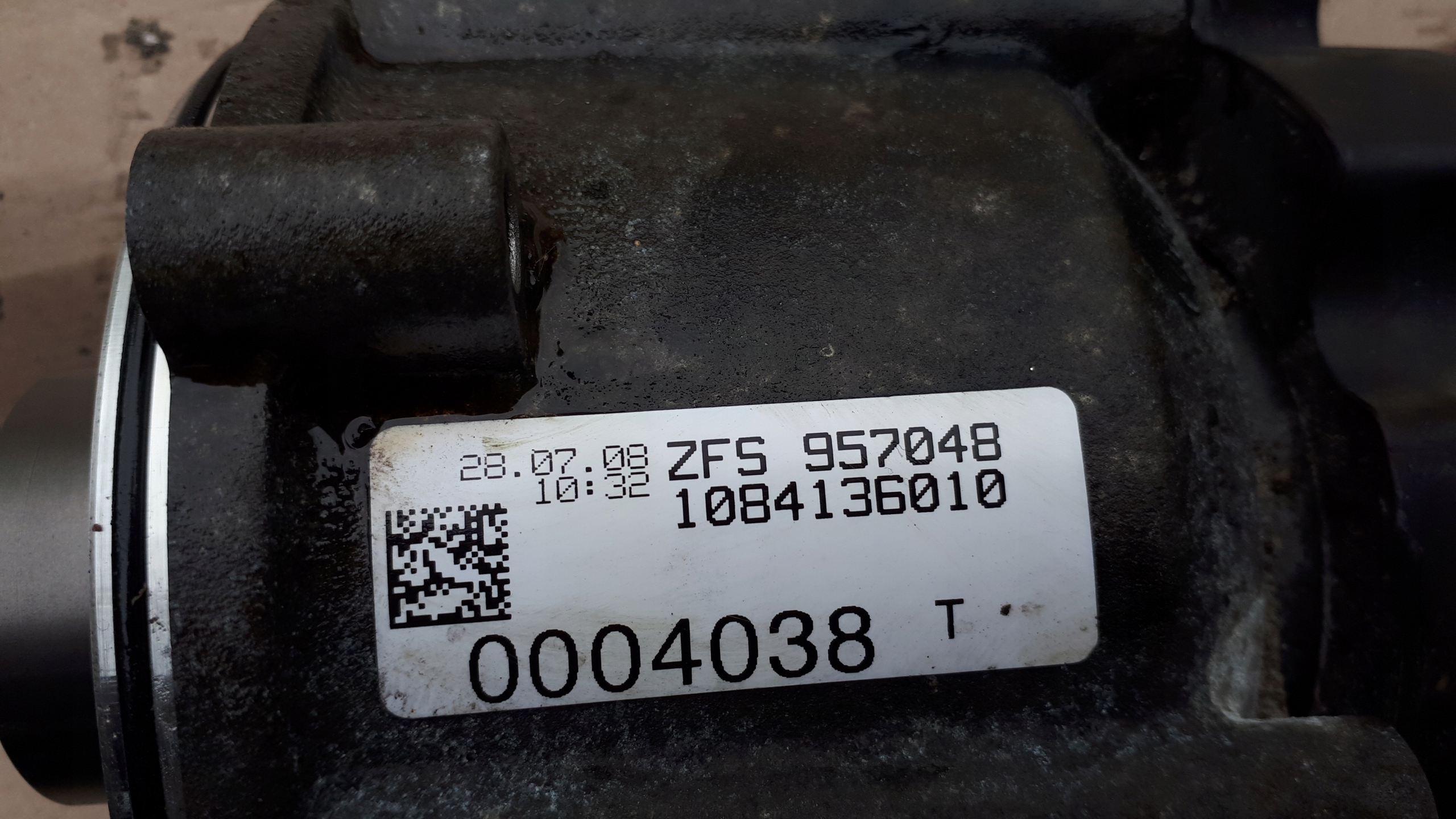 AUDI cover gearboxes rear part bracket 6HP-26 AUTOMAT