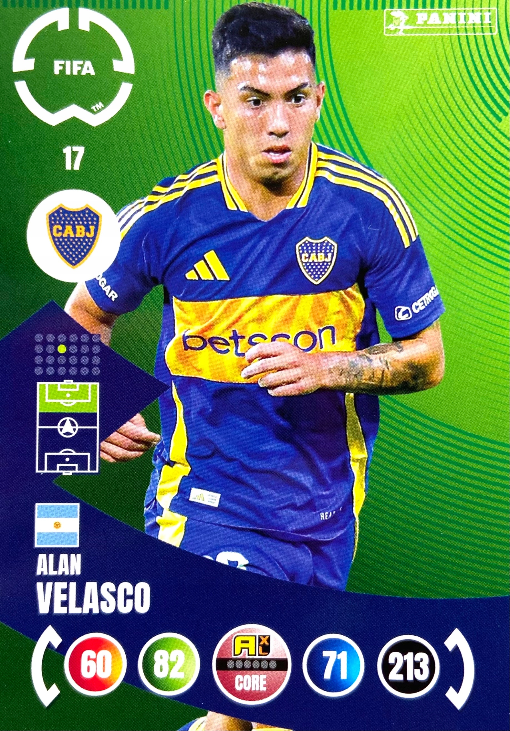 Fifa Club World Cup 2025 Team Mate Base 17 Alan Velasco Boca Juniors