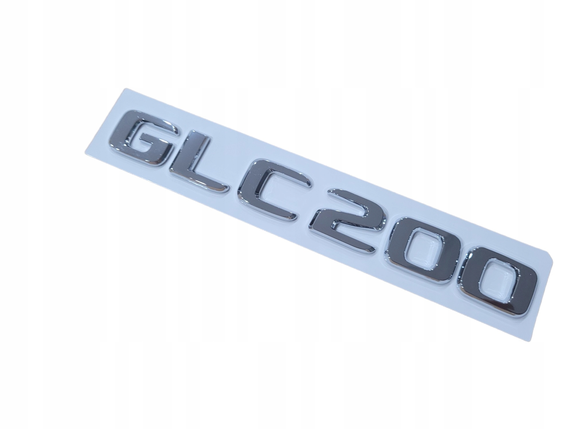 Emblemat do Mercedes Glc 200 Silver Glossy