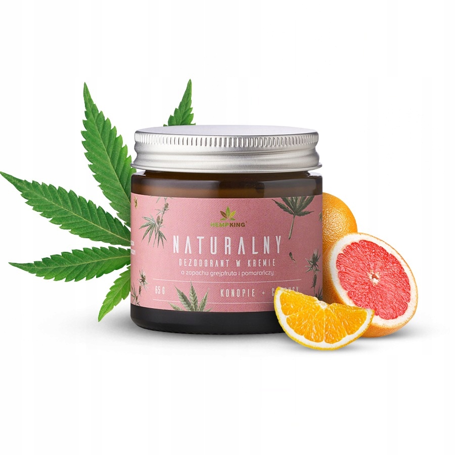 Biowen Přírodní krémový deodorant s vůní grapefruitu a pomeranče 65 g