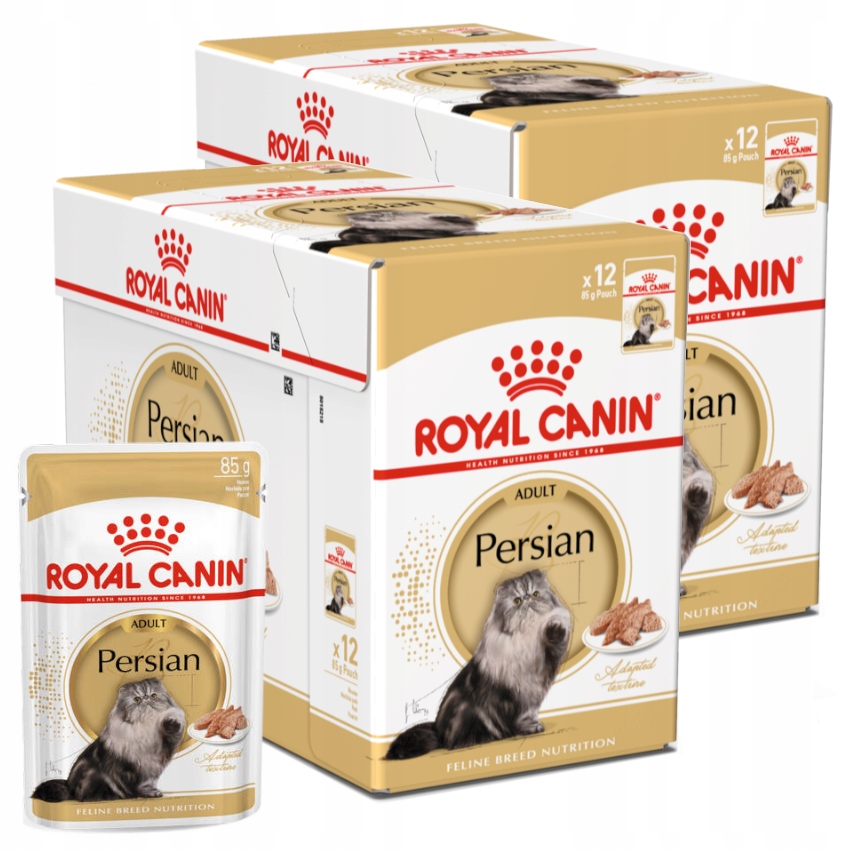 Levně Royal Canin Persian Adult 24x85g Krmivo Vlhká paštika pro kočky plemene Pers
