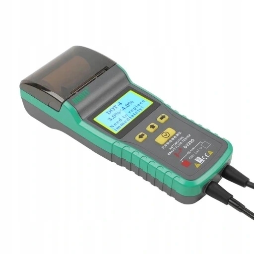 TESTER PŁYNU HAMULCOWEGO SAMOCHODU Z DRUKARKĄ Kod producenta W076sc