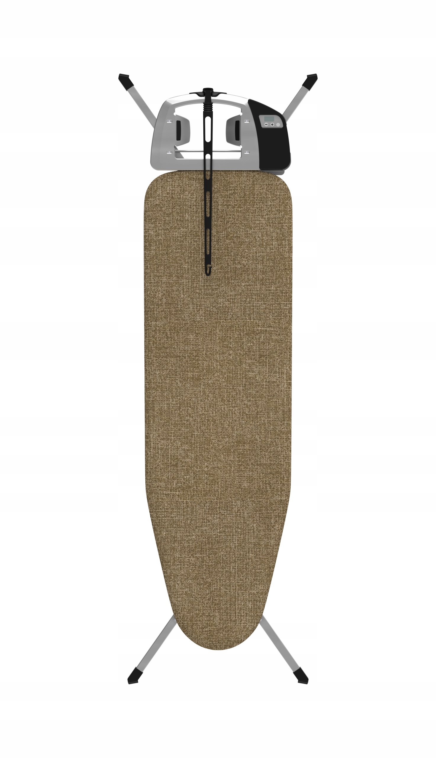 Levně Žehlicí prkno 120 cm x 38 cm se zásuvkou s pojistkou