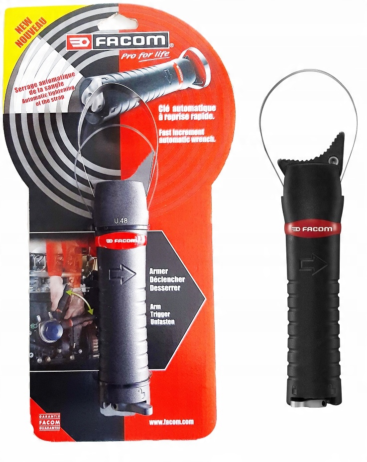 

Klucz taśmowy paskowy do filtrów Facom U.48 66-105