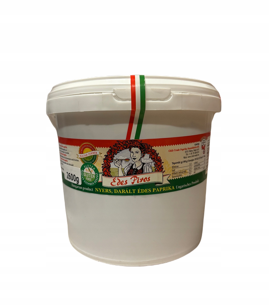 Levně Edes Piros 2,6 kg maďarské jemné pepřové pasty