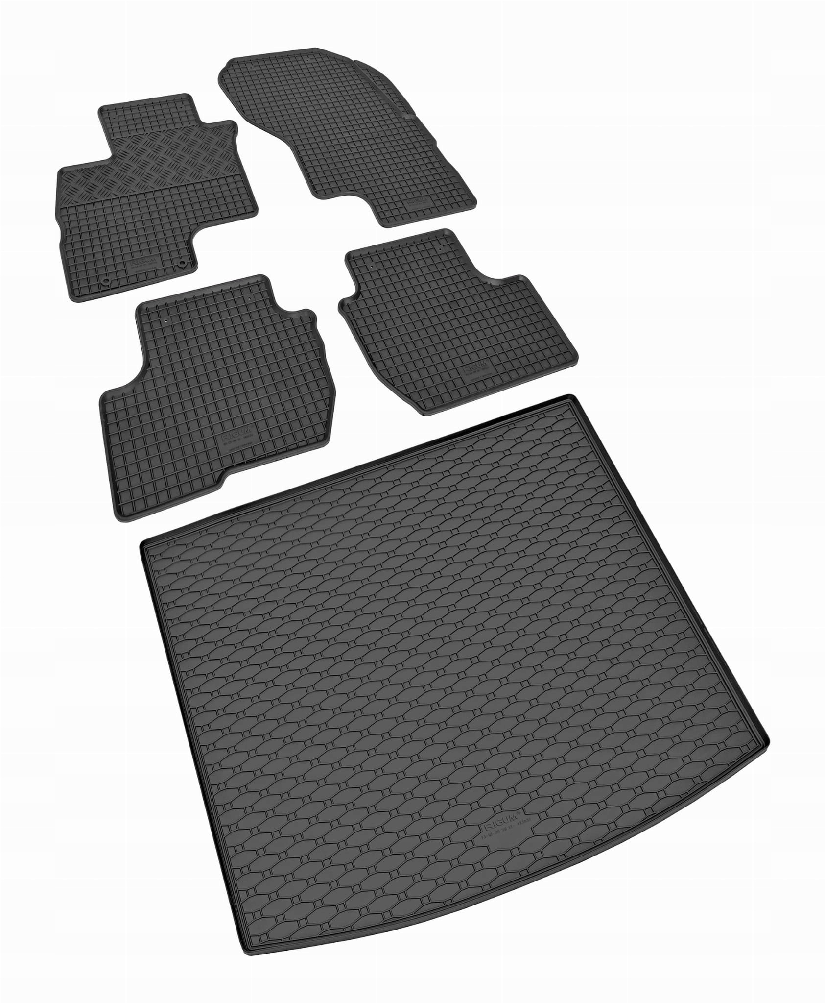 Dywaniki i mata do Mitsubishi Outlander PHEV 2012-2022 Numer katalogowy producenta 905434+423037