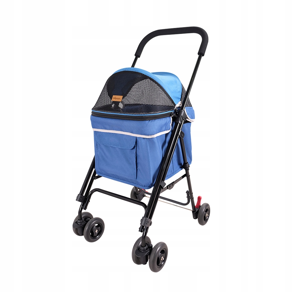 Levně Ibiyaya Astro Go Přepravka pro psa kočku Modrý Kočárek 44 x 97 x 57 cm