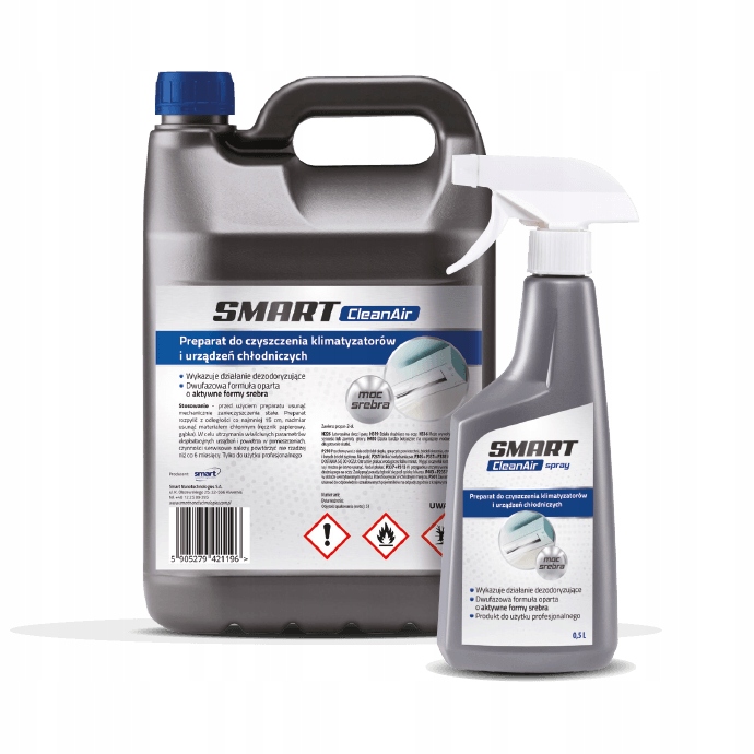 SMART CLEANAIR 5l - Preparat do ODGRZYBIANIA KLIMA Marka Smart