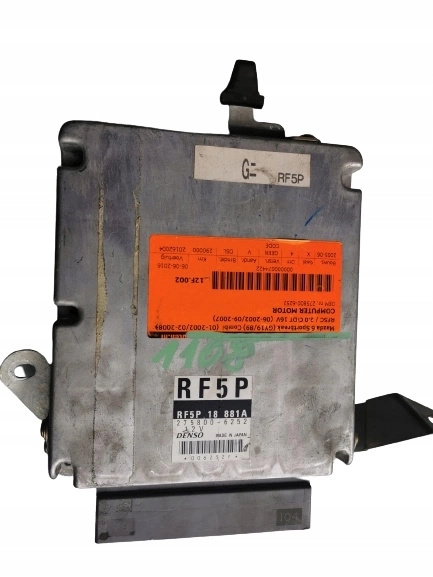 MAZDA 6 2.0D RF5P18881A 275800-6252 Computer ECU