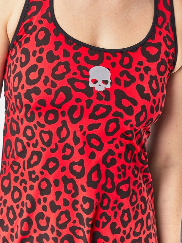SUKIENKA HYDROGEN PANTHER TECH DRESS WOMEN BLACK/RED S Marka inna