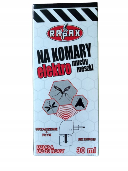 

Elektrofumigator Z Płynem Na Komary Meszki Muchy